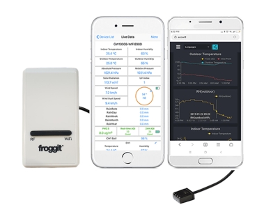 DP1500 PRO Wi-Fi Wetterserver USB-Dongle inkl. 1 x DP50 / WH31A Thermo-Hygrometer Funksensor